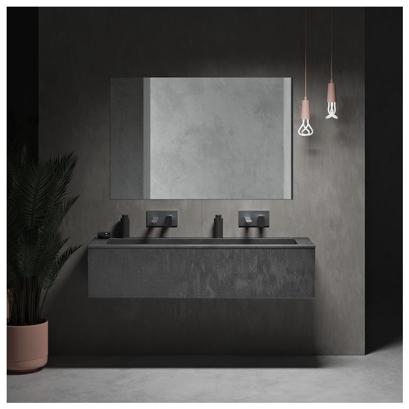 Double washbasin cabinet - CASSIOPEIA PLUS + GAIA - Riluxa - wall-hung ...