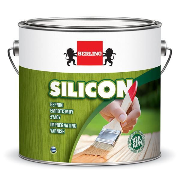 Protective varnish SILICON COLOURED Berling Paints for wood
