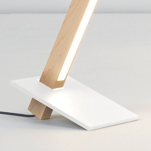 Floor Standing Lamp Contemporary Steel Wooden 6 Ft Stickbulb