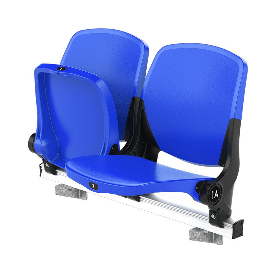 Retractable stadium seating AXIOM BARE Camatic Seating automated