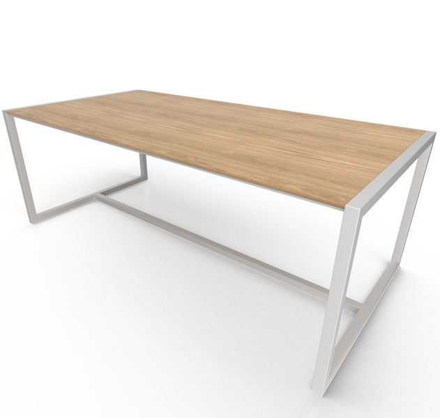 Contemporary Dining Table Wooden Plexiglas Corian Square Contemporary Dining Table Wooden