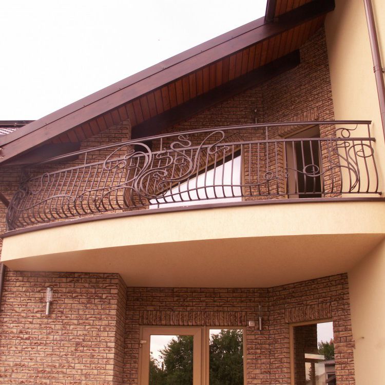 Wrought iron railing - 13 - La Forge Artistique - with bars / outdoor ...