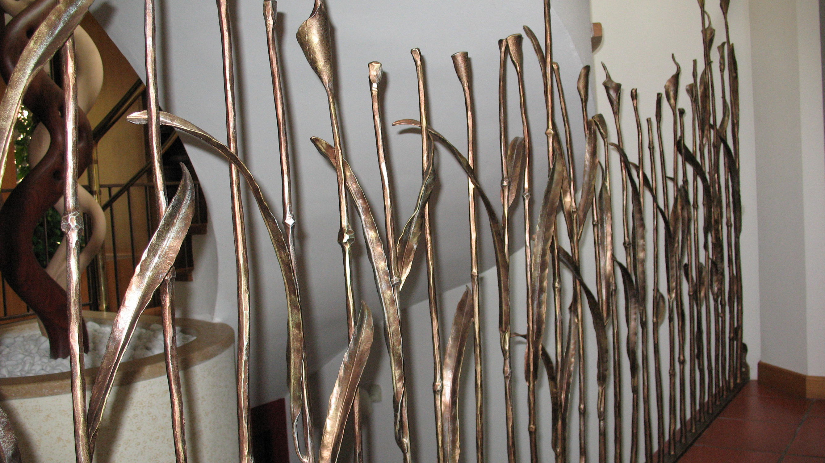 Wrought iron room divider SÉPARÉ 1 Tessaro Group