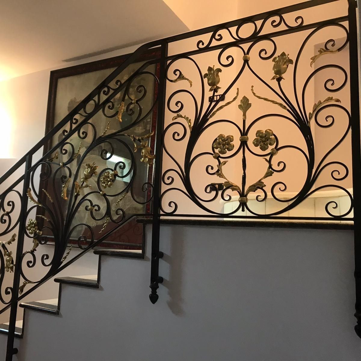 Wrought iron railing - FLOWER - Tessaro Group - balustrade / indoor ...