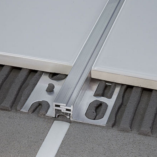 Aluminum expansion joint PROJOINT DIL NZA PROFILPAS for flooring