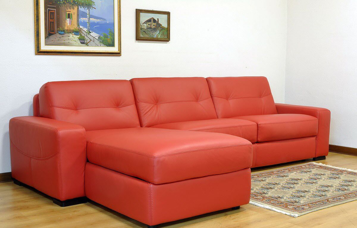 Corner Sofa - LIDO A - VAMA Divani - Bed / Contemporary / Leather - Corner Sofa - LIDO A - VAMA Divani - Bed / Contemporary / Leather