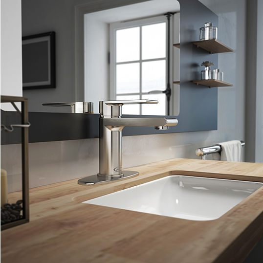 Washbasin mixer tap BROXBURN® JACUZZI countertop / metal / bathroom