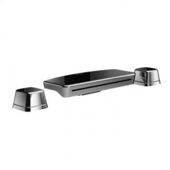 Doublehandle bathtub mixer tap WATER RAINBOW® JACUZZI countertop