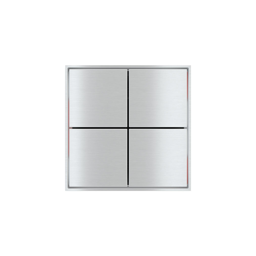 Light switch - EK-ED2-TP - ekinex® - for home automation systems / for ...