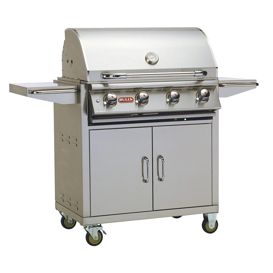 Gas barbecue LONESTAR SELECT BULL EUROPE on casters / stainless