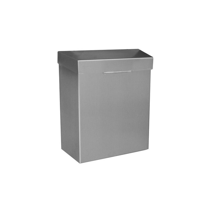 Hygienic waste bin - MKS-301 - SUPRATECH - wall-mounted / stainless ...