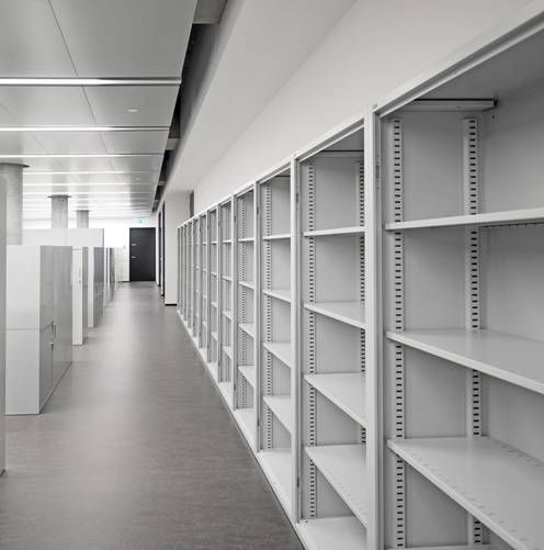 Office shelving - KING - Sara - standard / metal / modular