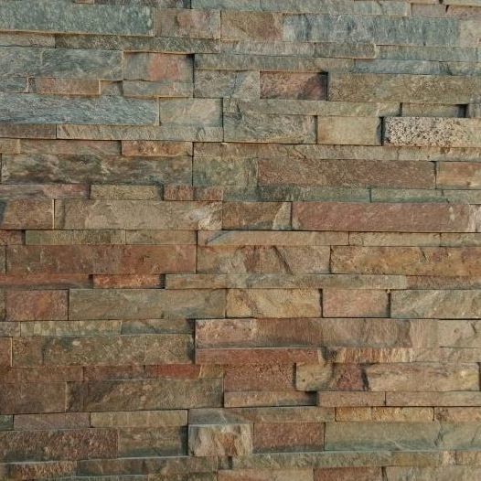 Slate wall cladding - jaipur pietre - quartzite / interior / exterior