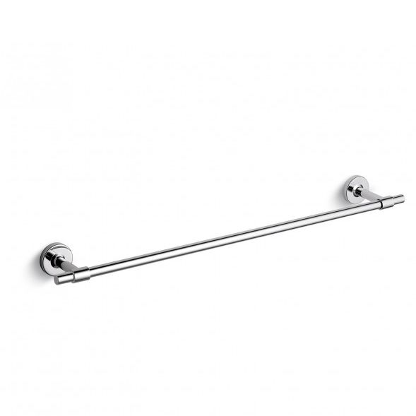 1-bar towel rack - BDA-KOY-703 - BAGNODESIGN - wall-mounted / chromed metal