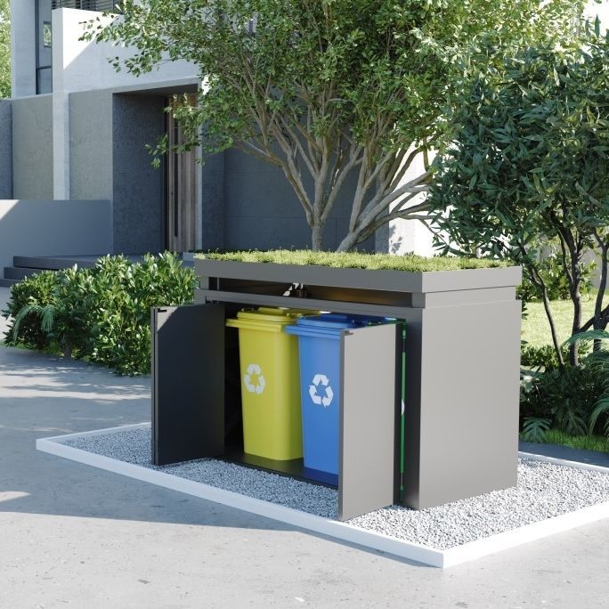 Commercial trash bin enclosure - SMART - soltec - home / for office ...