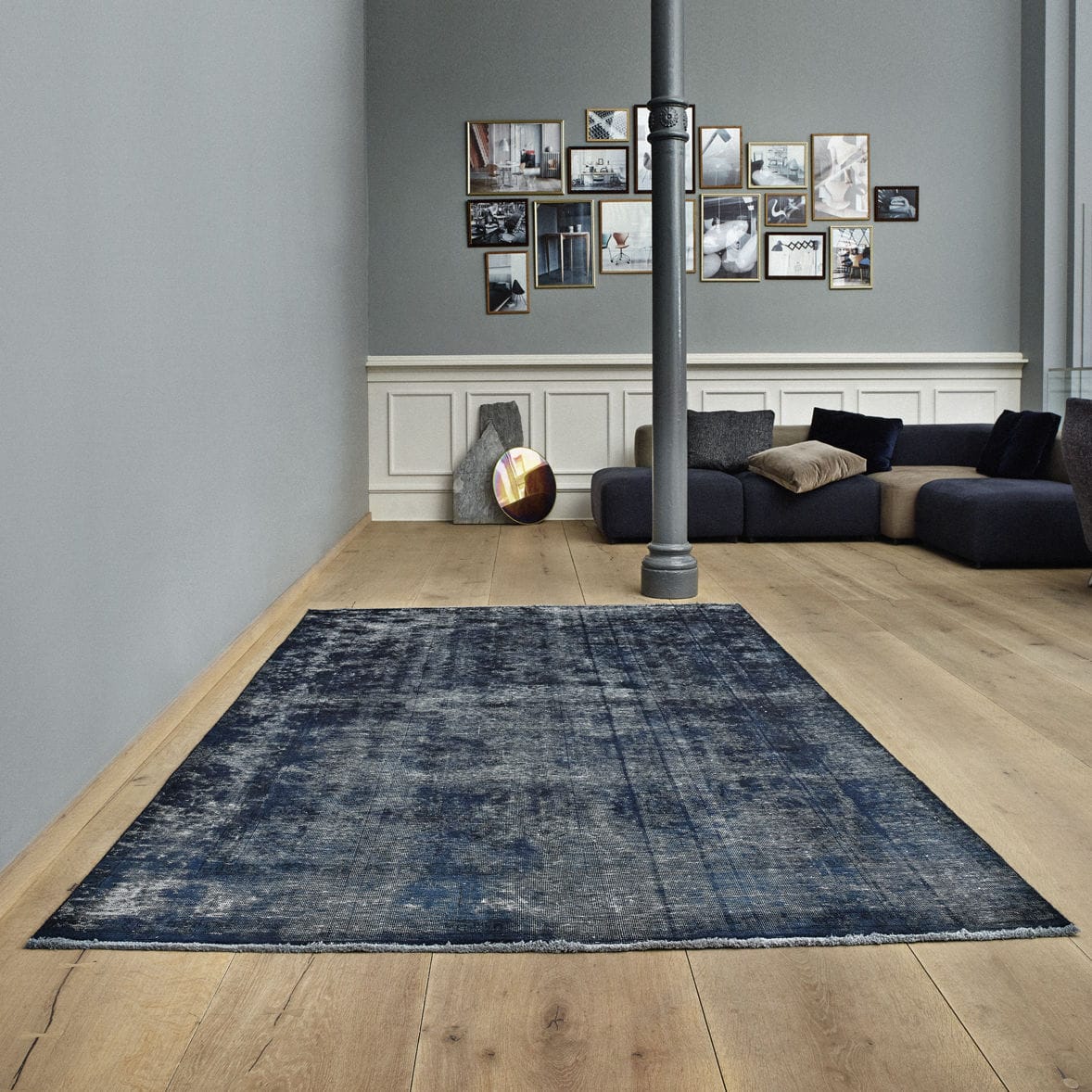 Traditional rug TRASH ROCKNROLL Massimo Copenhagen patterned