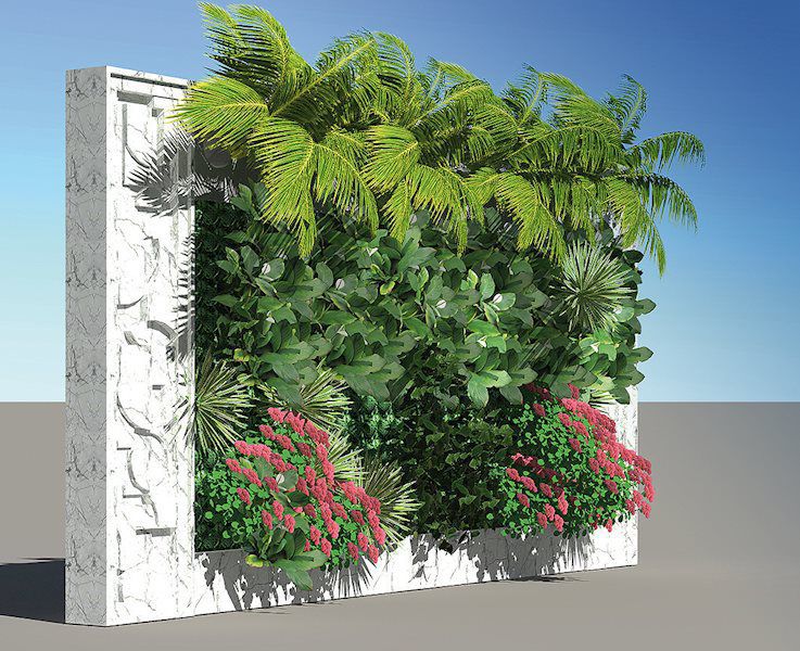 Modularpanel green wall IMPERIAL Green Urban Life GmbH indoor