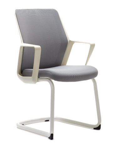 Contemporary Visitor Chair Flo Milani With Armrests