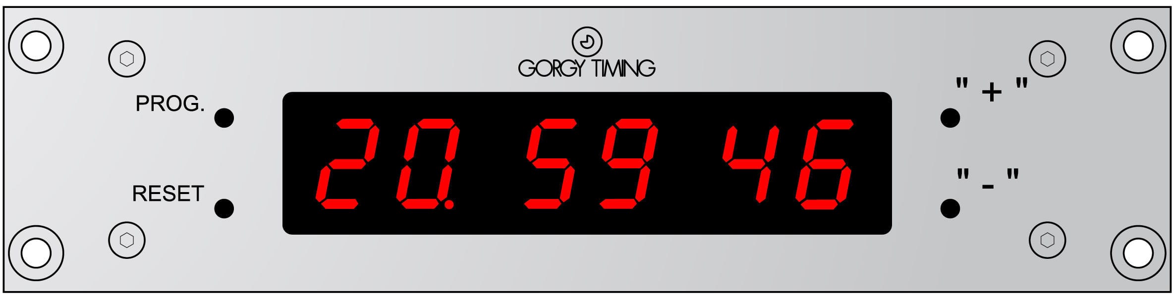 Contemporary Clock LEDI 1 S Gorgy Timing Recessed Wall Digital contemporary-clock-ledi-1-s-gorgy-timing-recessed-wall-digital