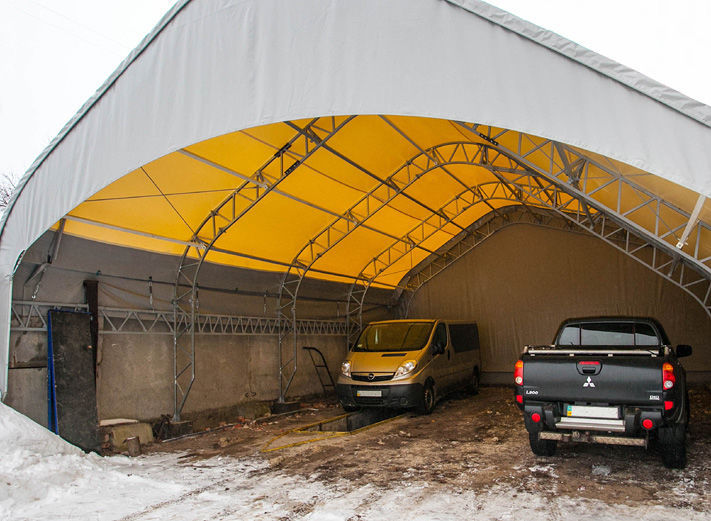 Metal Frame Tensile Structure For Shelters For Carports With