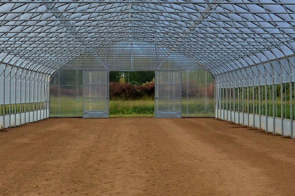 Commercial greenhouse TUNNELART PV Europrogress gardening / singlespan / polycarbonate