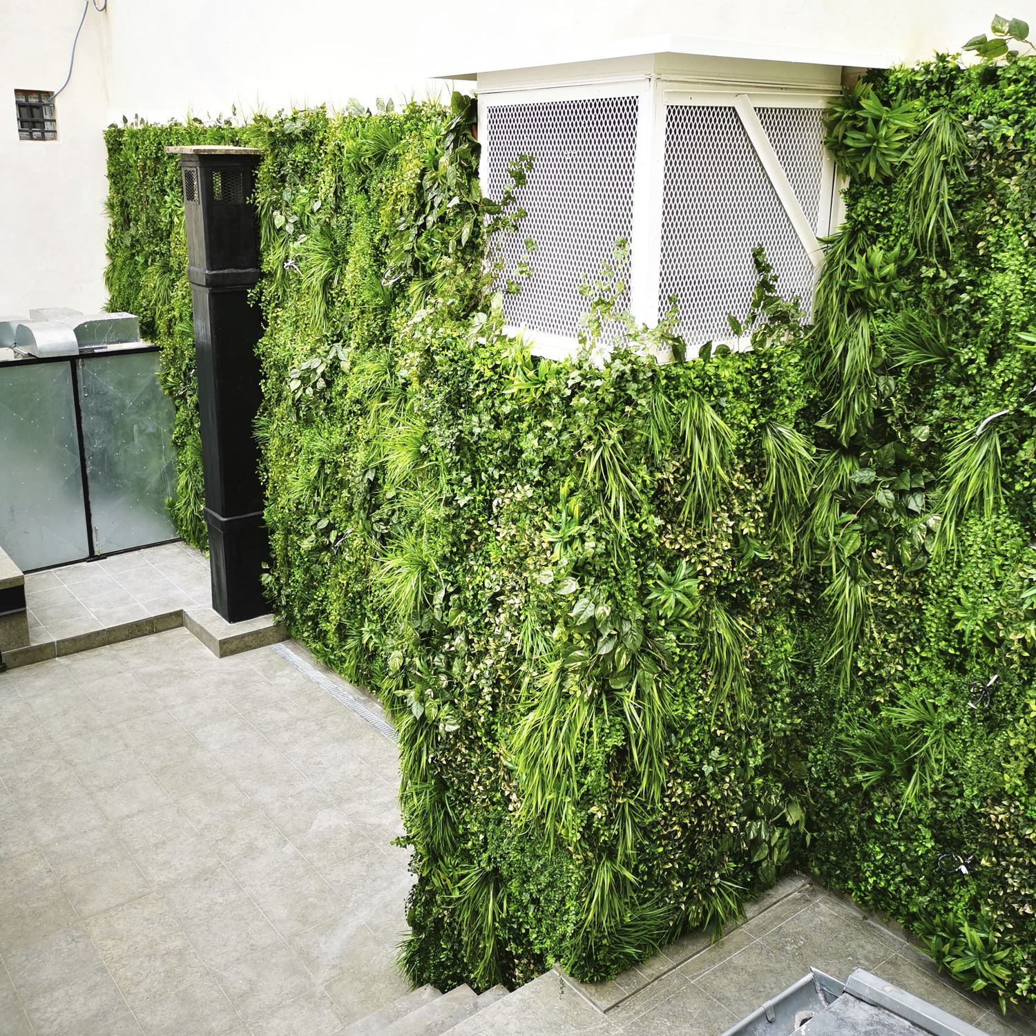 Synthetic green wall ARTIFICIEL RELIEF VEGETAL INDOOR custom