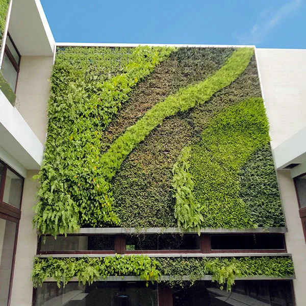 GIRUVI 「Grow on the Wall」Gracilius GSky Plant Systems - Greenroofs.com