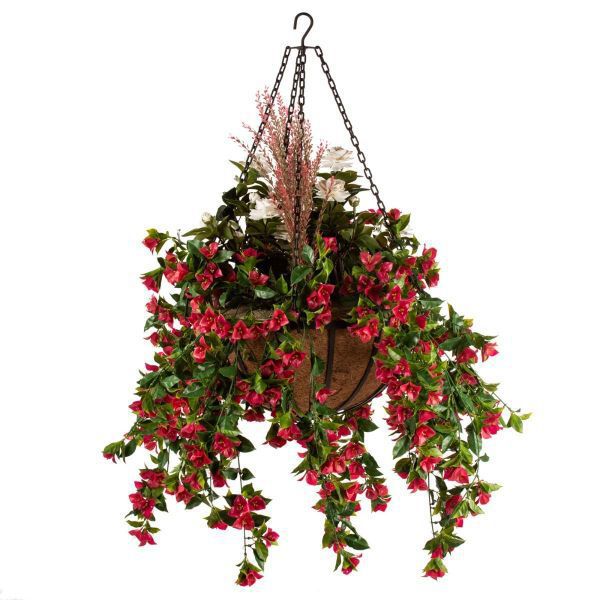 Steel plant pot - BOUGAINVILLEA - PLANTERS UNLIMITED - hanging / round ...