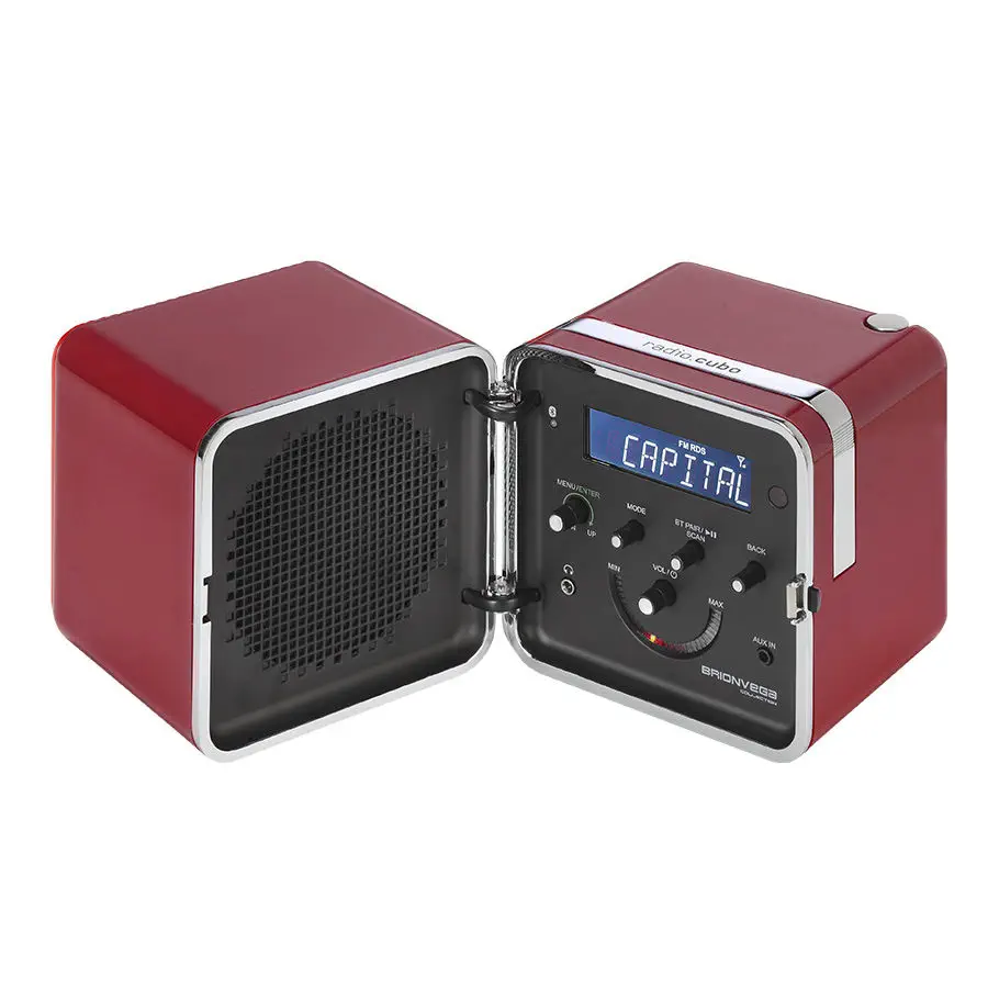 BRIONVEGA Bluetoothスピーカー TS522D+S BRIONVEGA radio.cubo 50° TS522D+S