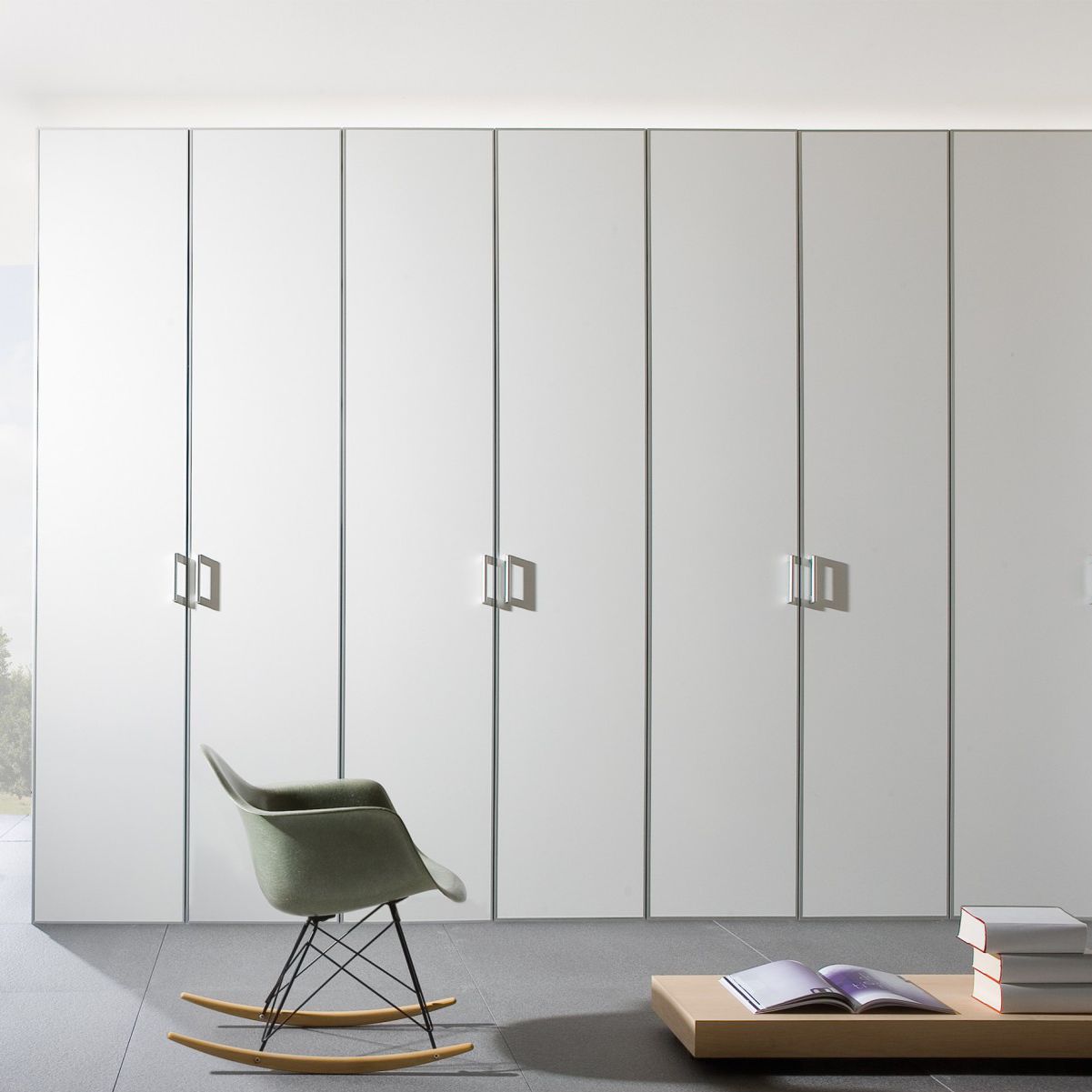 Contemporary Wardrobe Swing Noteborn Bv Lacquered Wood With Swing Doors 6605