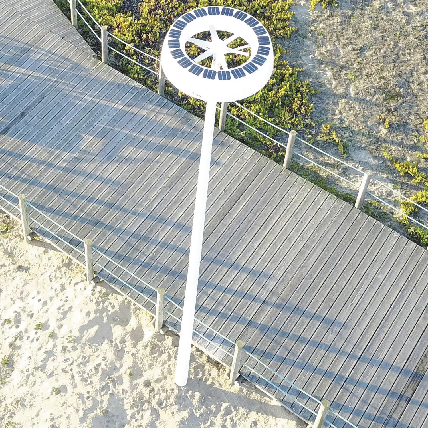 IoT lamp post - OMNILED 07 - OMNIFLOW - urban / contemporary