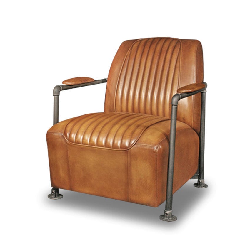 Traditional armchair - STEVENTON - Bendic International - leather ...