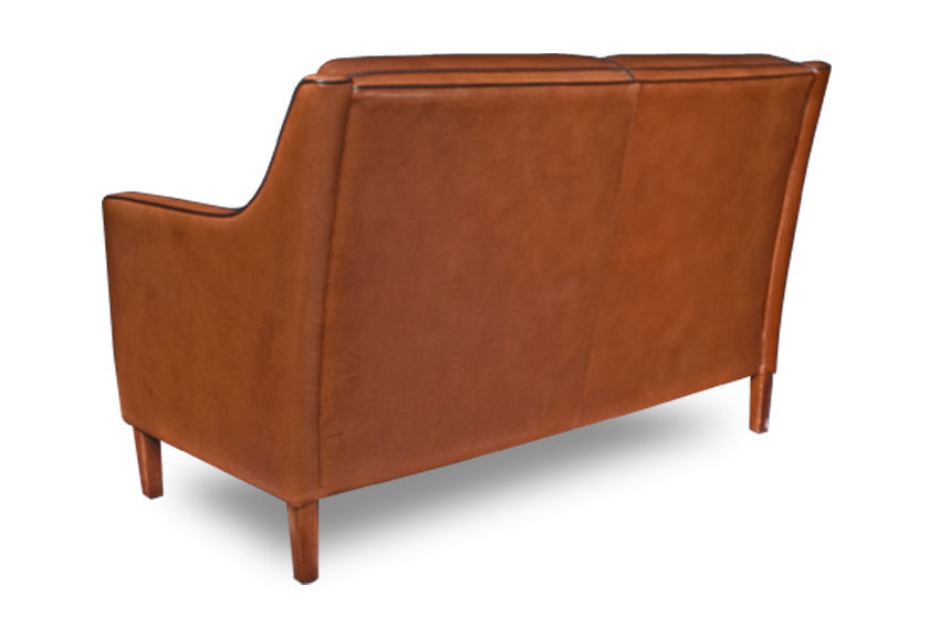 Art Deco sofa GRIMSBY Bendic International leather / 3seater / 2