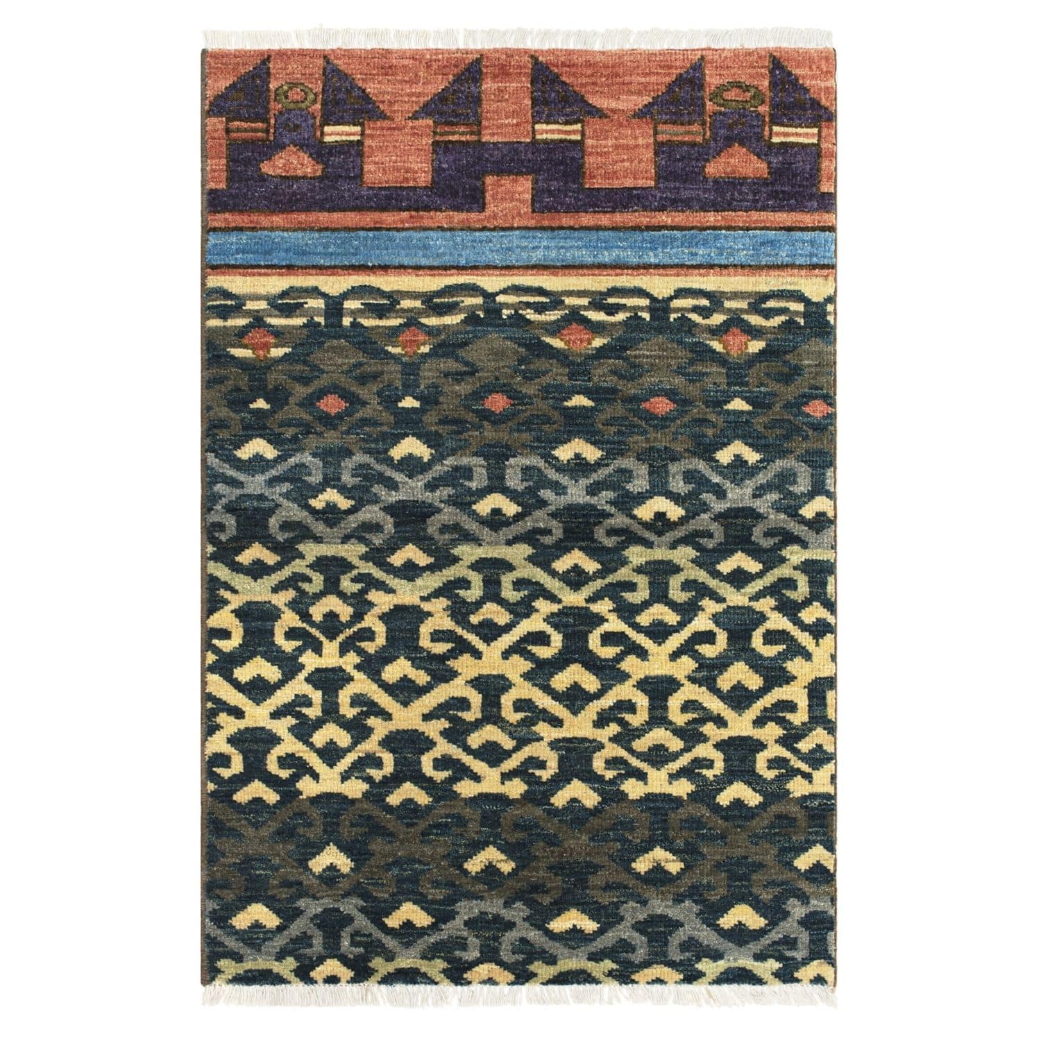 Contemporary rug SELJUK Knots rugs patterned / wool / rectangular