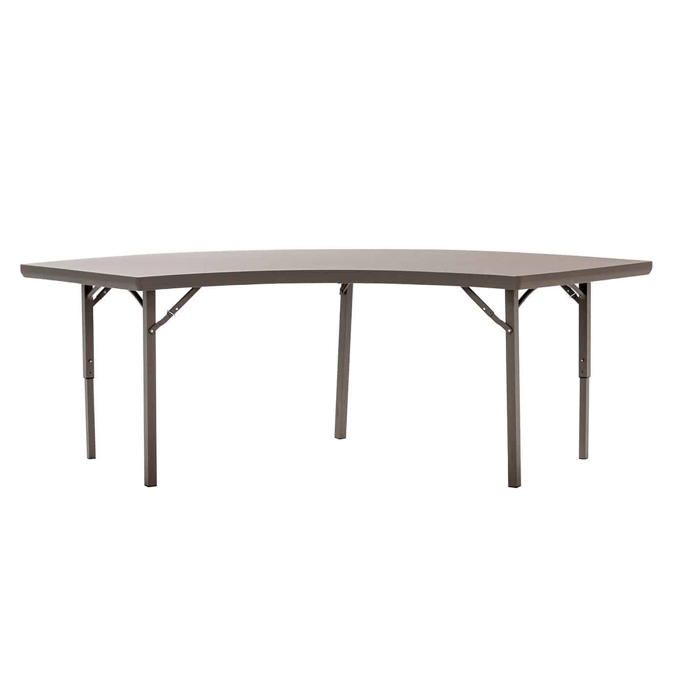 Folding table - XL Crescent - Zown - contemporary / high-density ...
