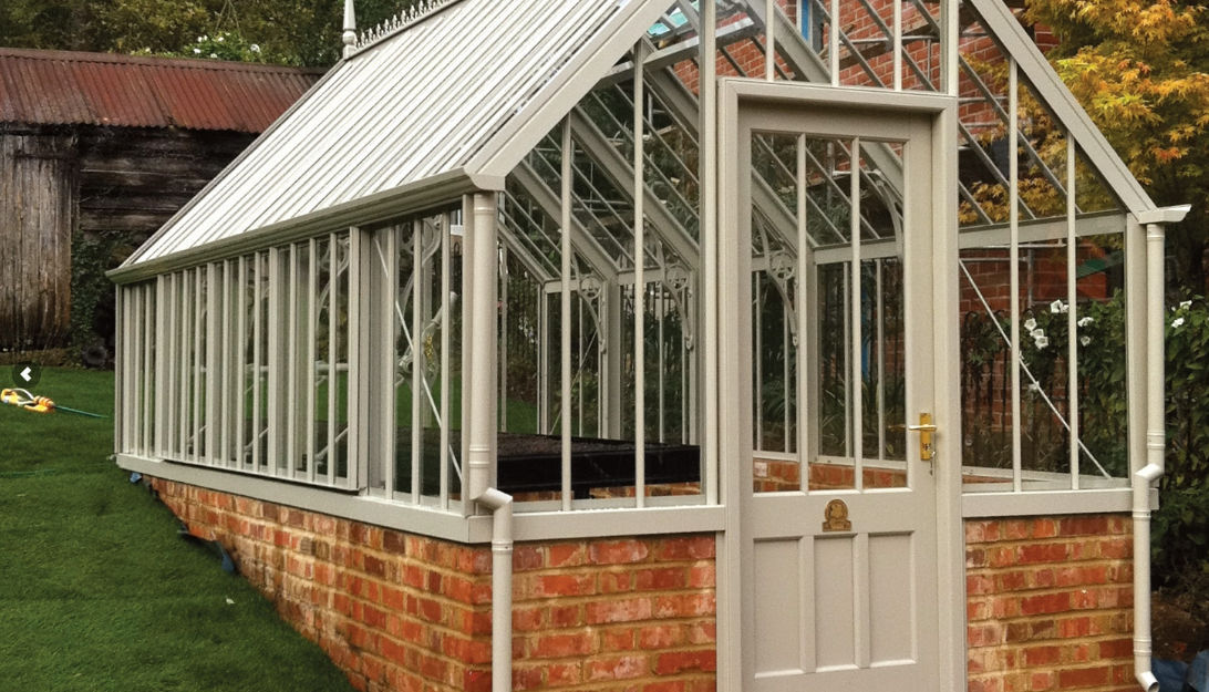 Gardening greenhouse THE STOURHEAD ALITEX evenspan / aluminum