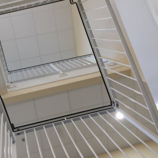 Metal Railing Balustrade Indoor For Stairs Alpha Rail