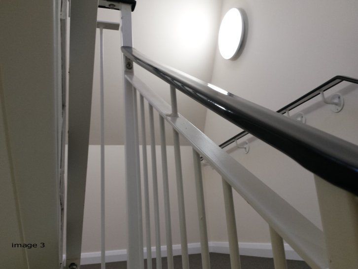 Metal Railing Balustrade Indoor For Stairs Alpha Rail