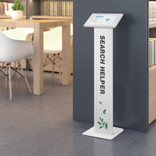 Tabletop tablet holder PAD32 LUMI LEGEND CORP. floorstanding