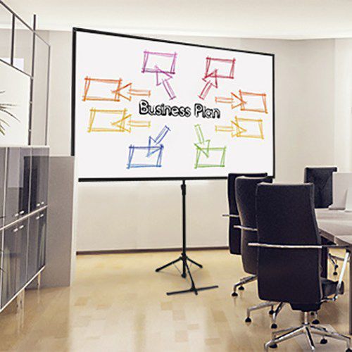 Floorstanding projector screen PKDA80 LUMI LEGEND CORP. with