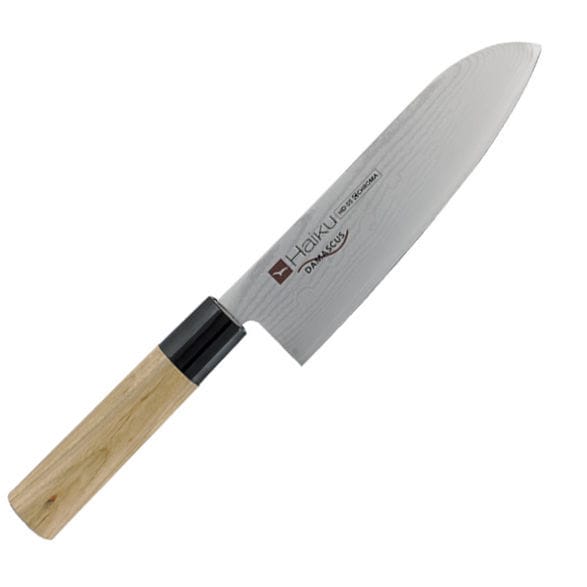 Kitchen knife with wooden handle - HAIKU : HD05 - CHROMA France - with ...