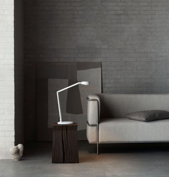 Table lamp DARK T1 LIGHT POINT aluminum / contemporary / straight