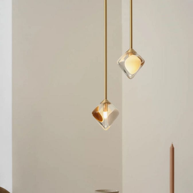 Pendant lamp - KOA - Heathfield and Comapny - metal / glass / contemporary