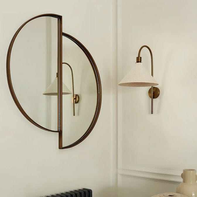 Contemporary wall light - BERTIE - Heathfield and Comapny - indoor ...