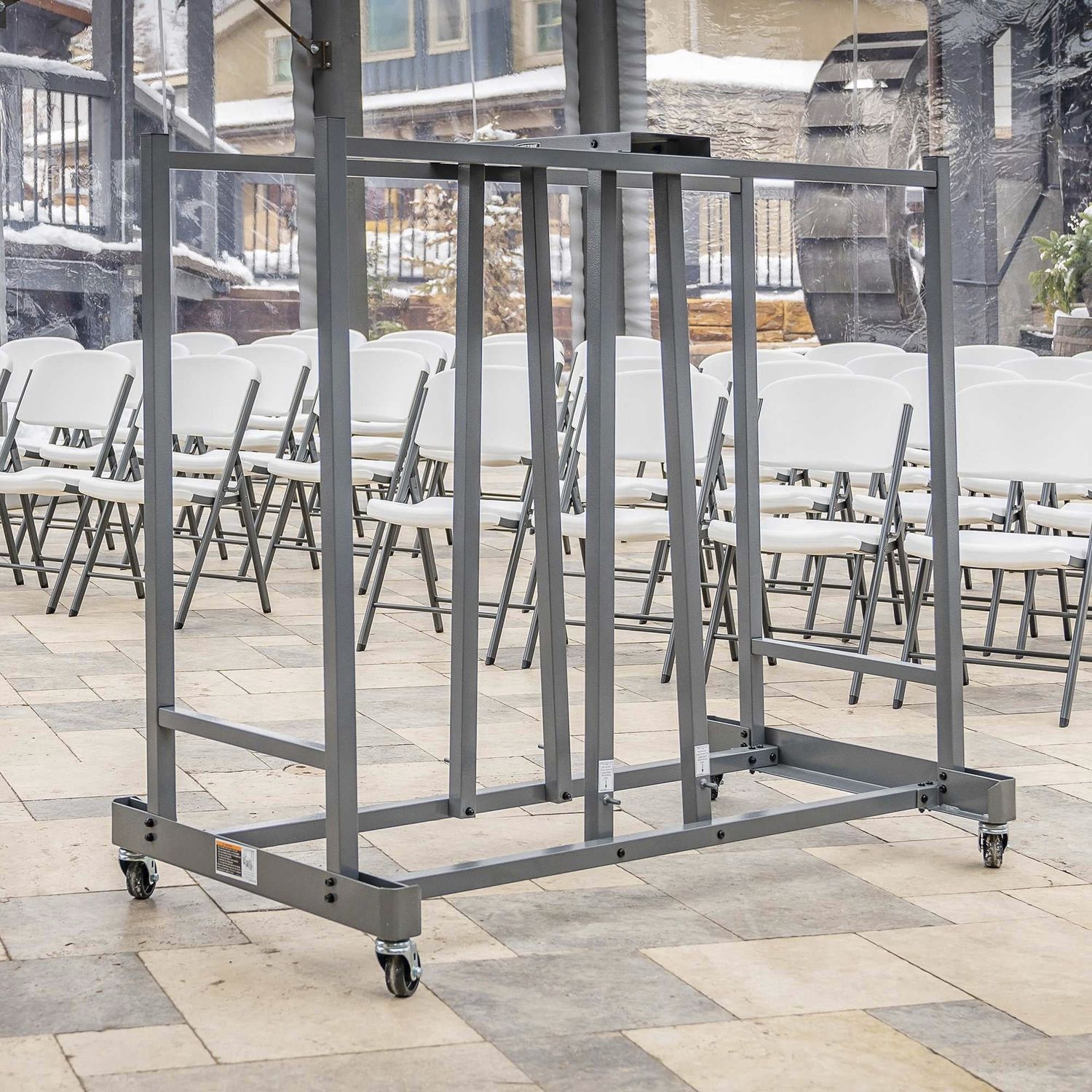 Chair trolley 80134 Lifetime commercial / powdercoated steel