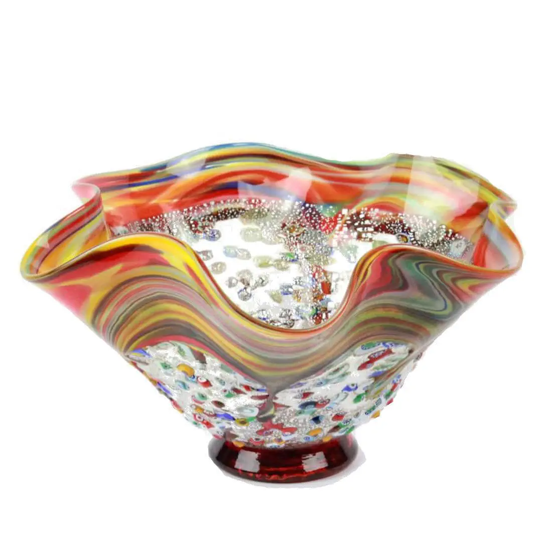 Murano Glass vintage Pagnin&Bon ムラーノガラス MURANO” Vintage Art Glass Ashtray Italy ビンテージ ムラーノ