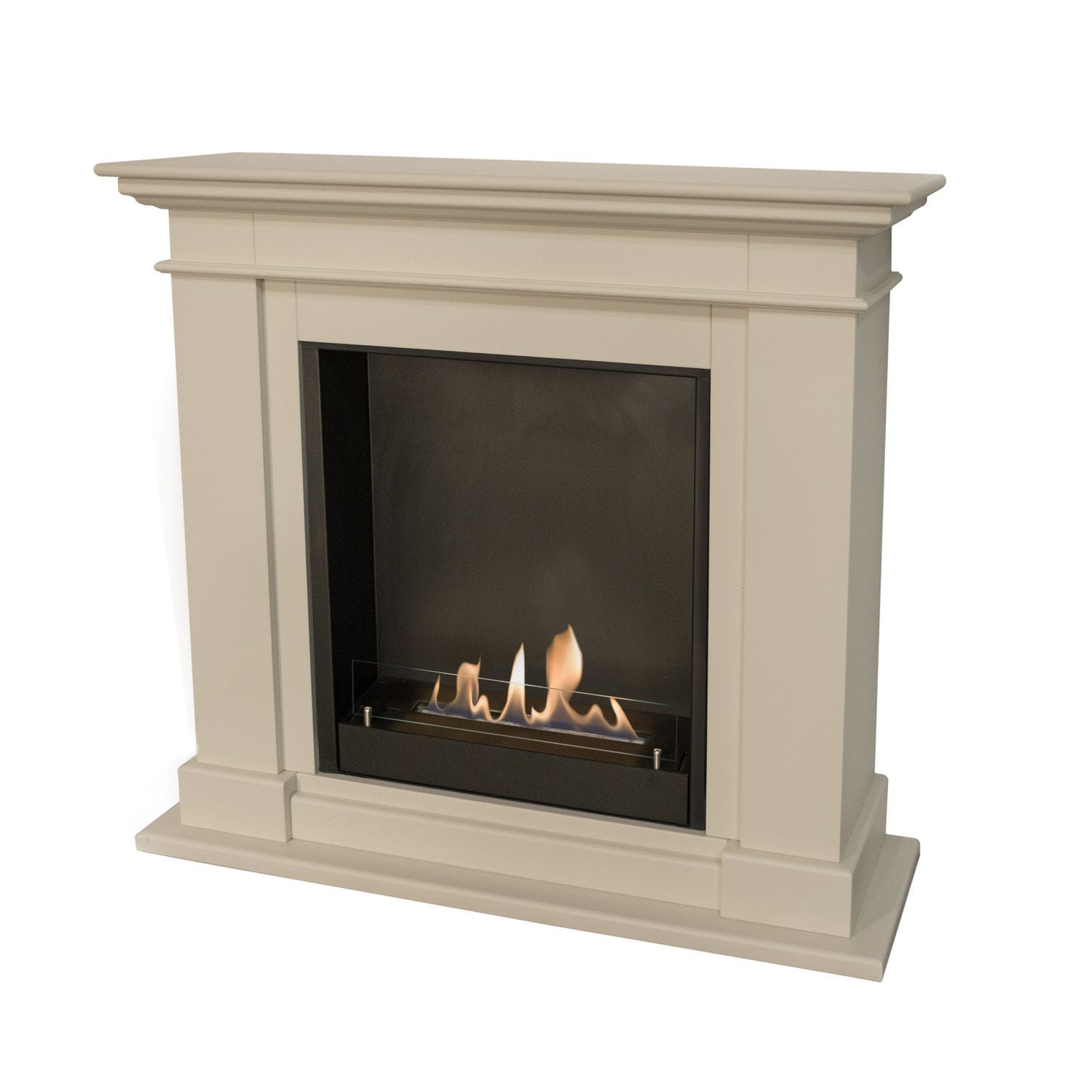 Traditional Fireplace Surround Natural Stone Wooden Corner