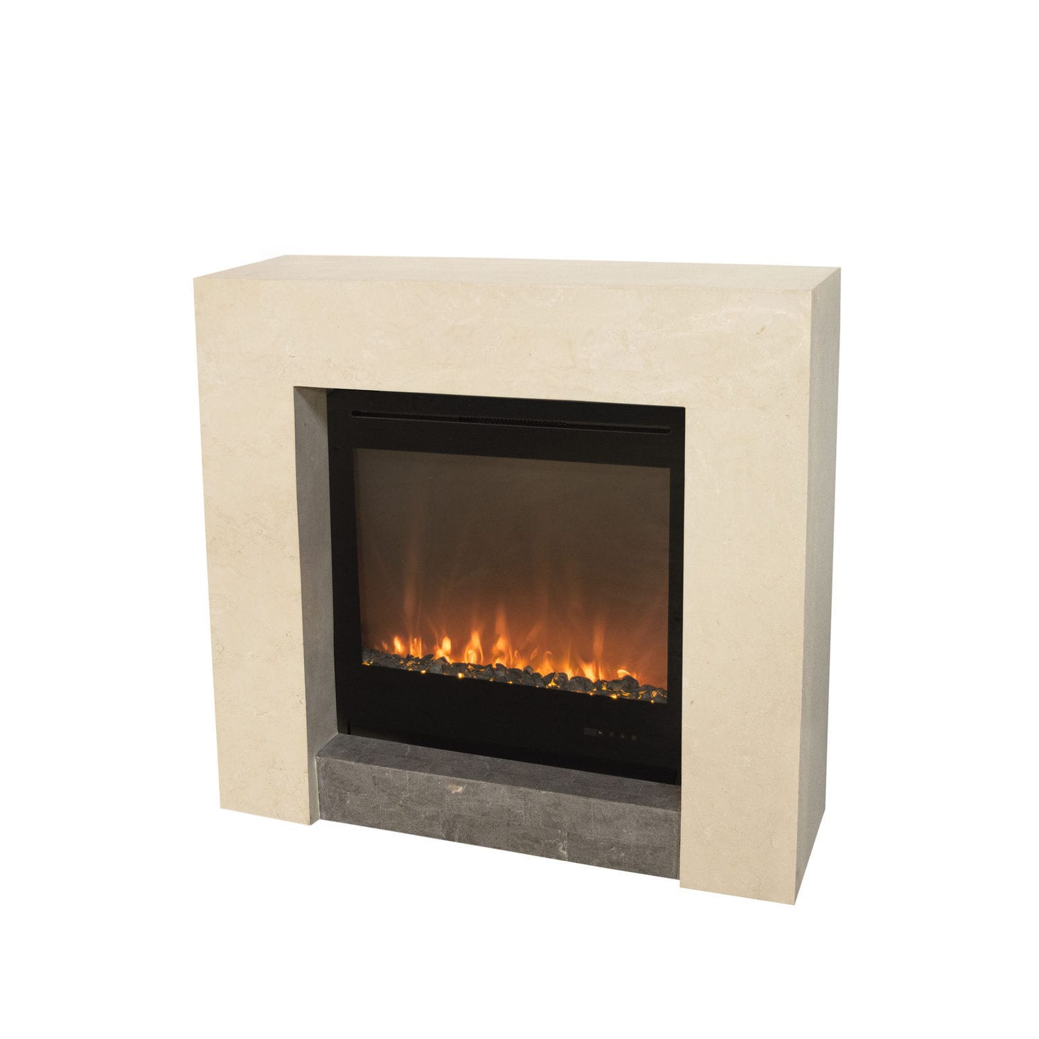 Contemporary Fireplace Surround Natural Stone Milos Xaralyn