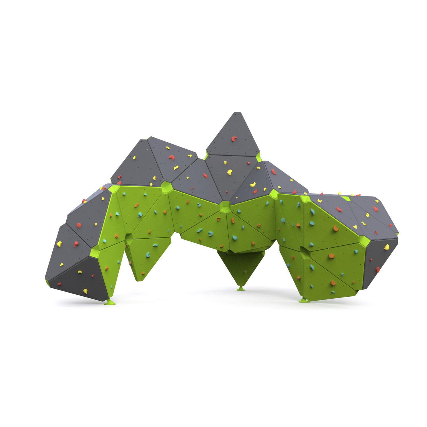 Playground climbing structure ZIGZAG BOULDER 6 Tiptiptap