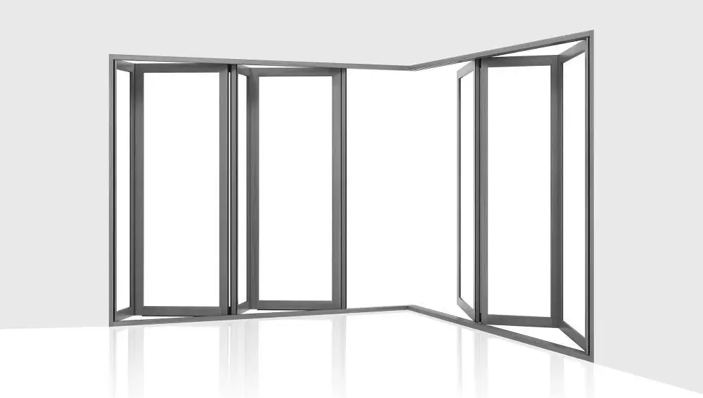 Folding Patio Door 407 Centor Deutschland Gmbh Aluminium Double Glazed Triple - Outside Patio Door Stops Folding Patio Door 407 Centor Deutschland Gmbh Aluminium Double Glazed Triple - Outside Patio Door Stops